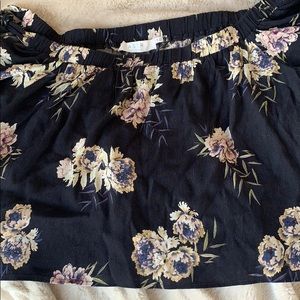 ASTR the label off the shoulder top